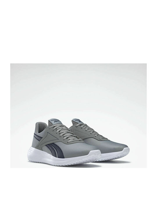 Reebok Lite 3 Ανδρικά Αθλητικά Παπούτσια Running Pure Grey 5 / Vector Navy / Cloud White