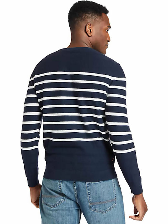 Timberland Men's Long Sleeve Sweater Navy Blue