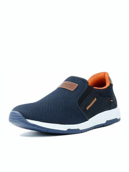 Men's Anatomic Leather Casual Shoes Blue