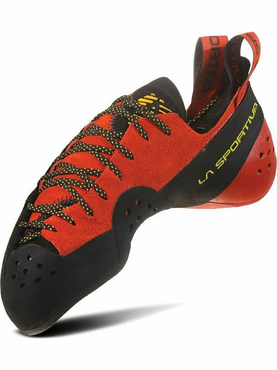 La Sportiva Testarossa Unisex Asymmetrical Climbing Shoes Red