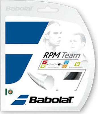 Babolat Rpm Team 200m Tennis Racket String Black 200m