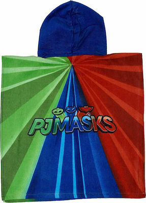 Stamion Kids Beach Poncho PJ Masks 100 x 50cm