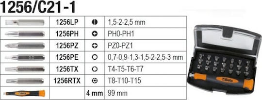 Beta 4300E/21 Βαλίτσα με 212 Εργαλεία