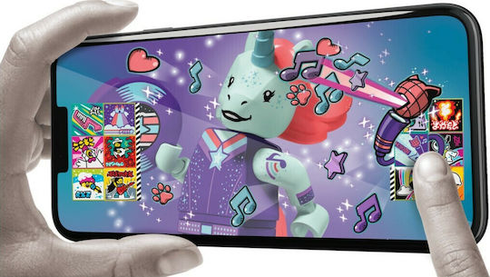 LEGO Vidiyo Unicorn DJ BeatBox Pentru 7+ Ani 84 Bucăți