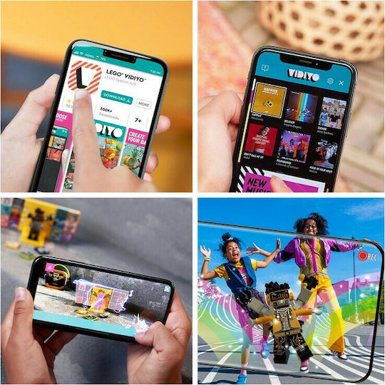 LEGO Vidiyo Hiphop Robot Beatbox für 7+ Jahre 73Stück