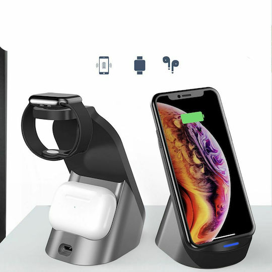 Tech-Protect Ασύρματος Φορτιστής (Qi Pad) 15W Μαύρος (H18)