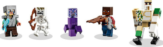LEGO Minecraft The Jungle Abomination pentru 8+ Ani 489 Bucăți