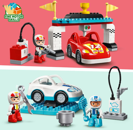 LEGO Duplo Race Cars für 2+ Jahre alt Jahre 44Stück
