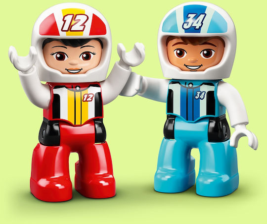 LEGO Duplo Race Cars für 2+ Jahre alt Jahre 44Stück