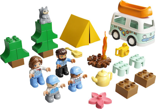 LEGO Duplo Familien Camping Van Abenteuer für 2+ Jahre 30 Stück