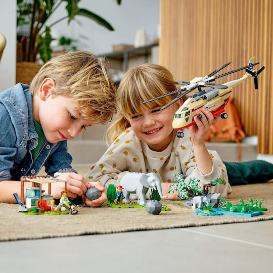 LEGO City Wildlife Rescue Operation για 6+ Ετών 525τμχ