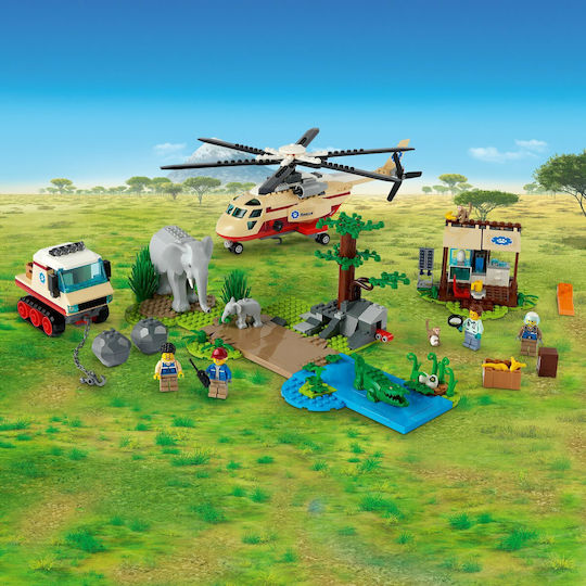 LEGO City Wildlife Rescue Operation για 6+ Ετών 525τμχ