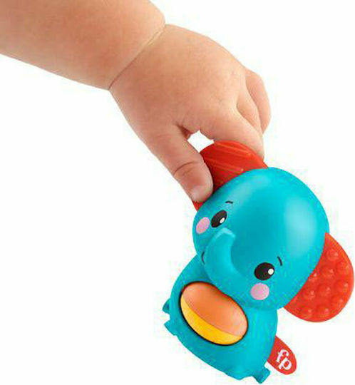 Fisher Price Κουδουνίστρα Ζωάκι Δραστηριοτήτων (Διάφορα Σχέδια) 1τμχ