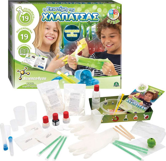 Giochi Preziosi Η Επιστήμη της Χλαπάτσας STEM Laboratory for 8+ Years Old