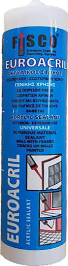 Fisco Euroacril Acrylic Mastic Black 280ml