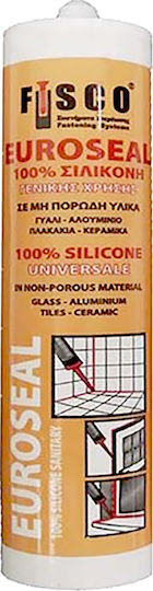 Fisco Euroseal Sealant Silicone Mold Resistant Transparent 280ml