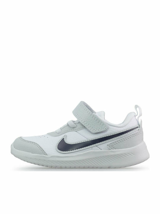 Varsity Αθλητικά Παιδικά Παπούτσια Running με Σκρατς Λευκά