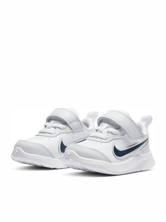Varsity Αθλητικά Παιδικά Παπούτσια Running με Σκρατς Λευκά
