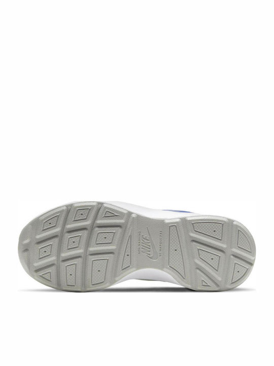 Wearallday PS Kids Sports Shoes Running with Hoop & Loop Closure White