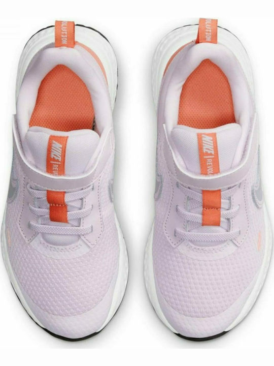 Revolution Revolution 5 psv Kids Sports Shoes Running with Hoop & Loop Closure Lilac