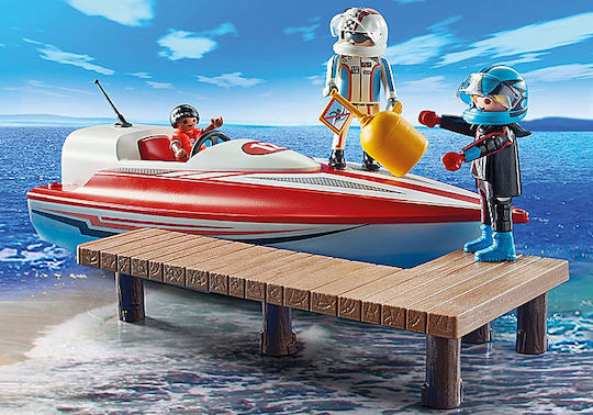 Playmobil Sports & Action Speedboat Racer για 4-10 ετών
