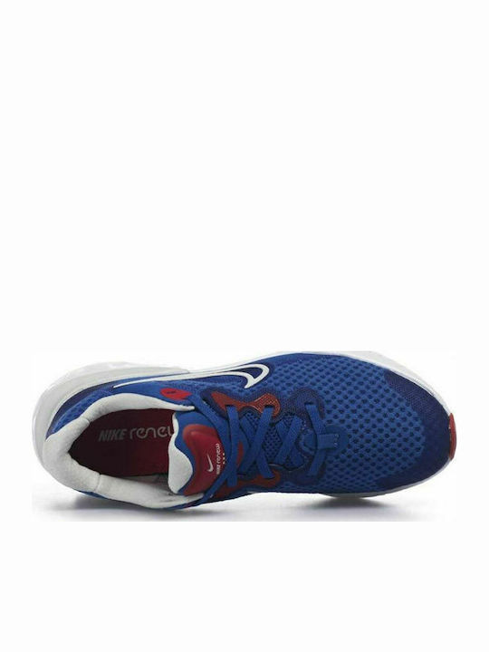 Renew Run 2 Kids Sports Shoes Running with Laces Blue