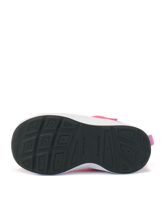 Wearallday Αθλητικά Παιδικά Παπούτσια Running με Σκρατς Ροζ