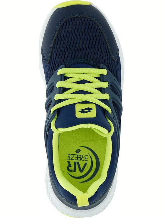 Breeze II Kids Sports Shoes Running with Laces Navy Blue