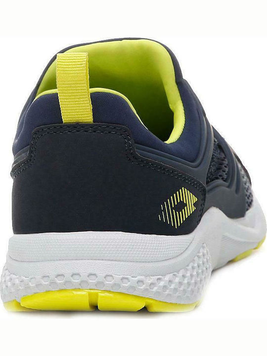 Breeze II Kids Sports Shoes Running with Laces Navy Blue