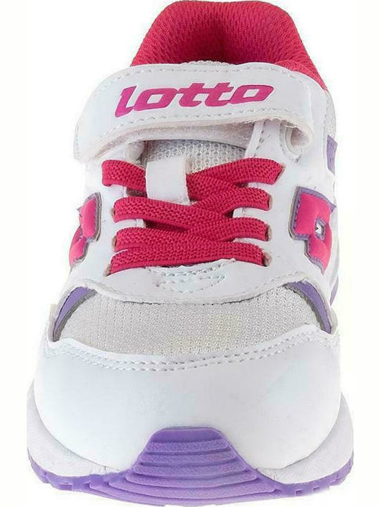 Lotto Kids Sports Shoes Running Strada AMF IX CL White