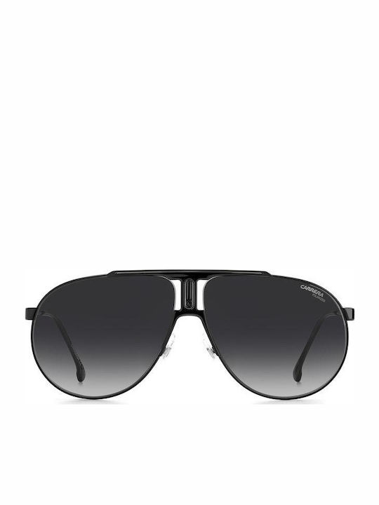 Carrera Panamerika 65 Men's Sunglasses with Black Metal Frame and Black Polarized Lens