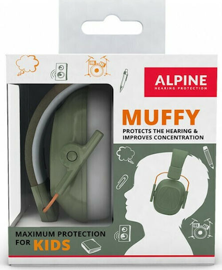 Alpine Muffy 2.0 Kids Earplugs Green 111.82.354
