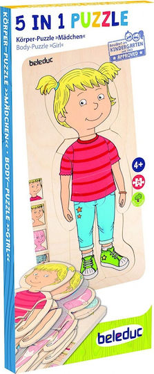 Holz Kinderpuzzle Το Σωμα μου 29pcs Beleduc