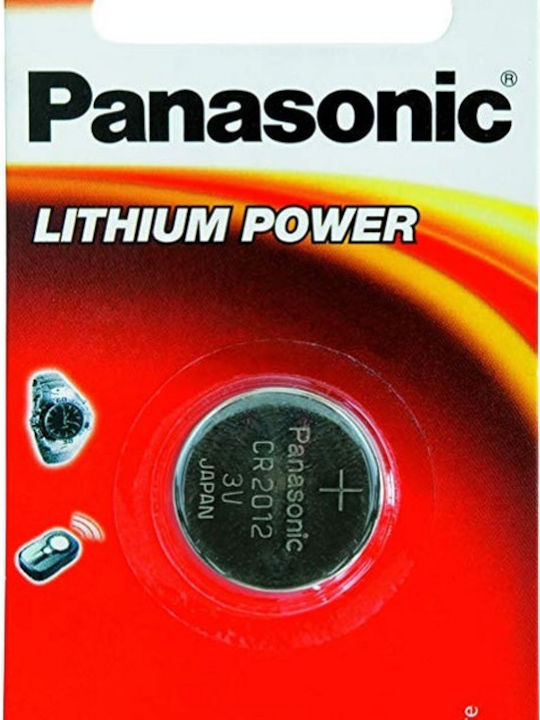 Panasonic Lithium Power Batterie für Uhren CR2012 3V 1Stück