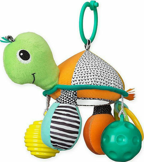 Infantino Anhänger Spielzeug für Auto mit Spiegel Fühlpuppe mit Spiegel "Χελωνίτσα" für 0++ Monate B-930-00505411