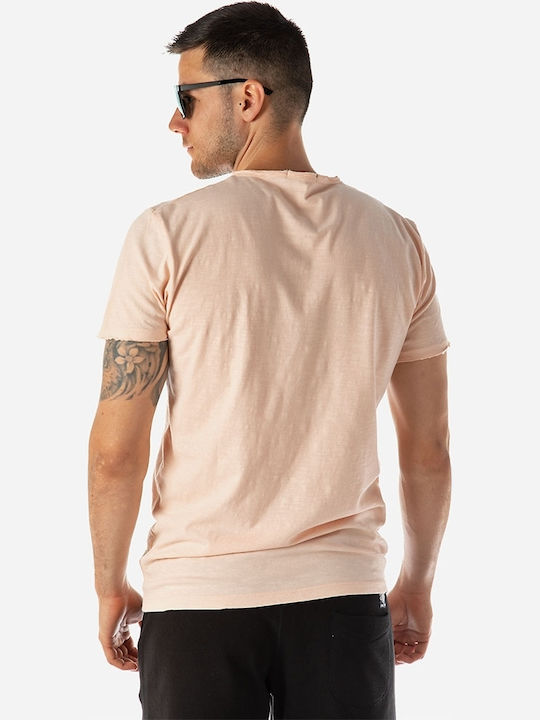 Camaro Herren T-Shirt Kurzarm Rosa