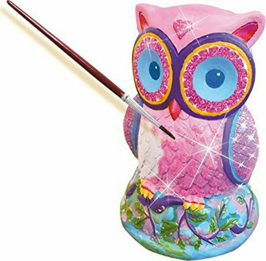 Ses Creative Παιχνίδι Κατασκευών Casting And Painting Owl για Παιδιά 5+ Ετών