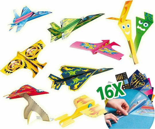 Ses Creative Хартиена Конструктивна Игра Aircraft Folding за Деца 5+ години+ Години