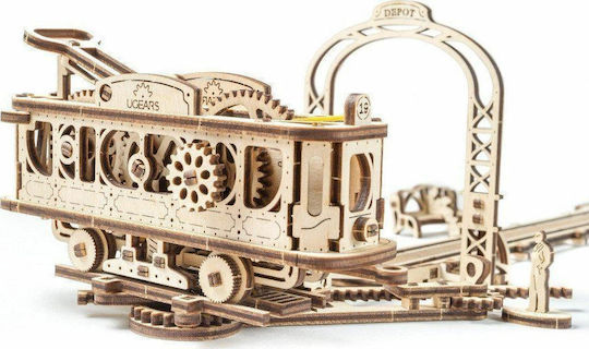 Ugears Παιχνίδι Κατασκευών Ξύλινo Tram Line