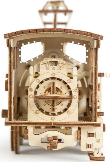 Wood Trick Παιχνίδι Κατασκευών Ξύλινo Locomotive για Παιδιά 14+ Ετών
