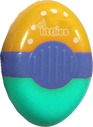 The Littlies Kunststoff Anspitzer mit Radiergummi (Μiverse Farben) 1Stück