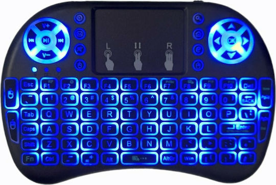 I8-L Pro Wireless Keyboard with Touchpad English US
