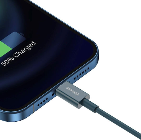 Baseus Superior USB to Lightning Cable Μπλε 1m (CALYS-A03)