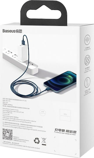 Baseus Superior USB to Lightning Cable Μπλε 1m (CALYS-A03)