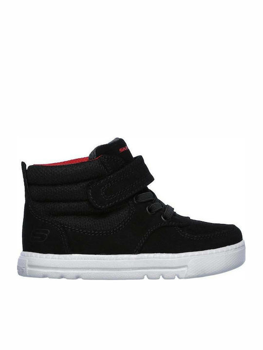 COZY Kids Boots with Velcro Black