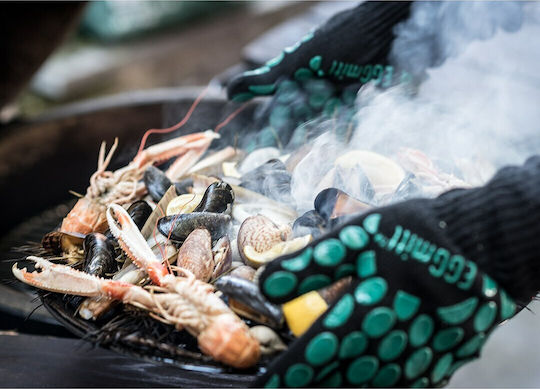 Big Green Egg EGGmit Ръкавица за Готвене на Барбекю