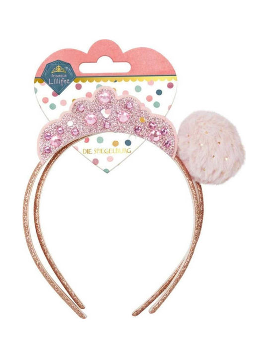 Die Spiegelburg Kinder Stirnbänder mit Krone Rosa