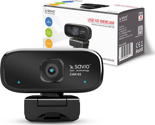 Savio CAK-03 Web Camera HD 720p