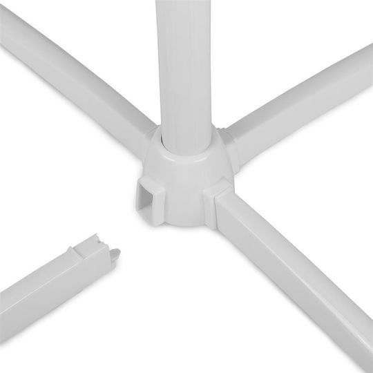 Tristar Pedestal Fan 45W with a 40cm Fan Diameter Remote Control White