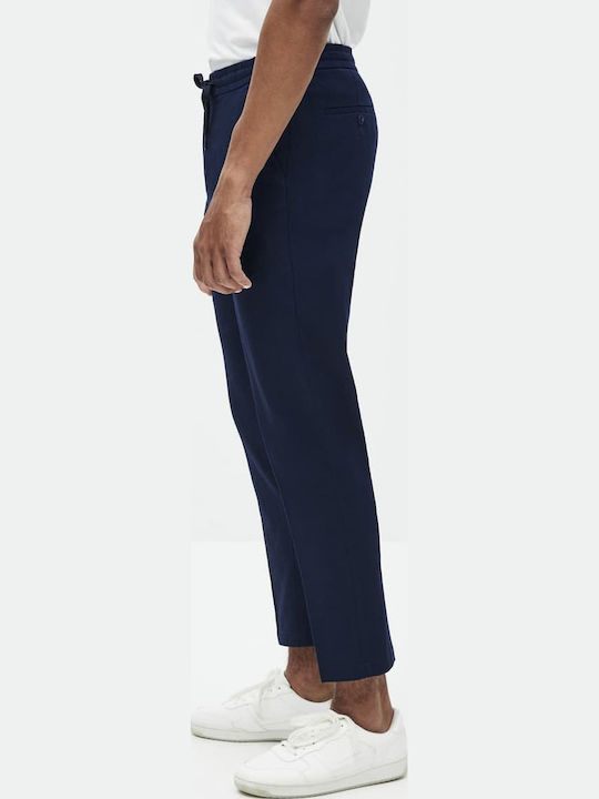 Romero3 Trousers in Regular Fit Navy Blue